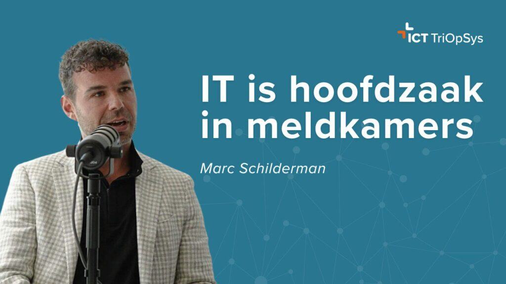 “Als elke seconde telt, is IT geen bijzaak maar hoofdzaak.” Marc Schilderman over toekomstbestendige meldkamers. cover
