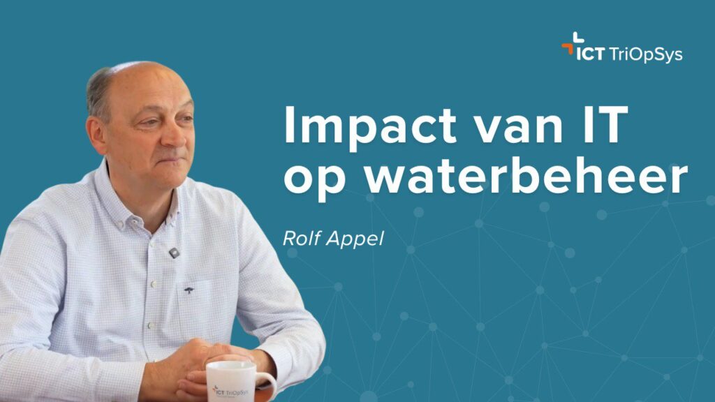 “Systemen nemen straks de beslissing.” Rolf Appel over hoe IT het waterbeheer verandert. cover